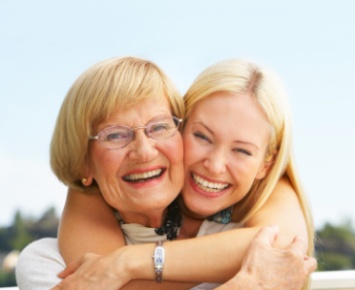 Two happy women